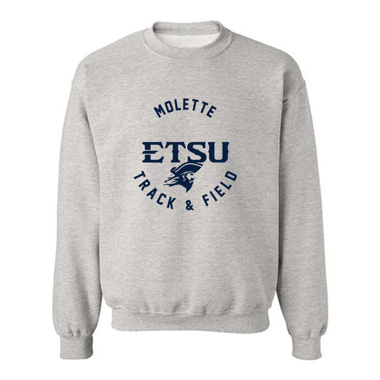 East Tennessee State - NCAA Women's Track & Field : Akera Molette - Classic Fashion Shersey Crewneck Sweatshirt