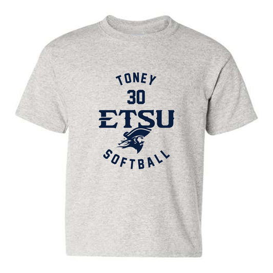 East Tennessee State - NCAA Softball : Addison Toney - Classic Fashion Shersey Youth T-Shirt