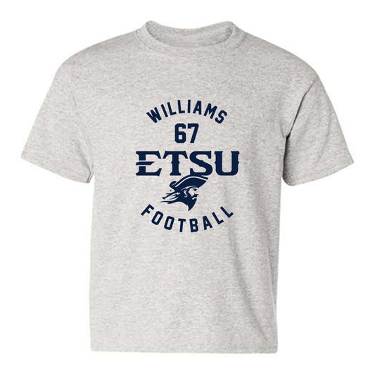 East Tennessee State - NCAA Football : Seth Williams - Classic Fashion Shersey Youth T-Shirt-0