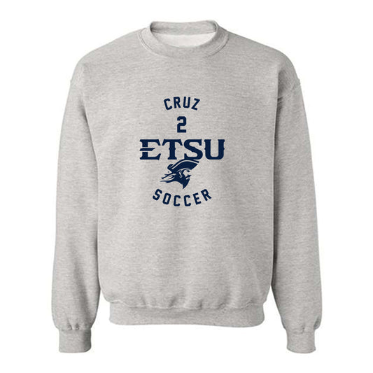 East Tennessee State - NCAA Men's Soccer : Henrique Cruz - Classic Fashion Shersey Crewneck Sweatshirt-0