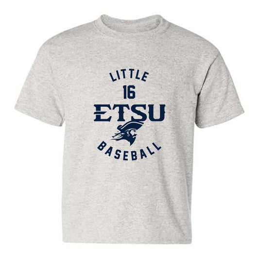 East Tennessee State - NCAA Baseball : Joey Little - Classic Fashion Shersey Youth T-Shirt-0
