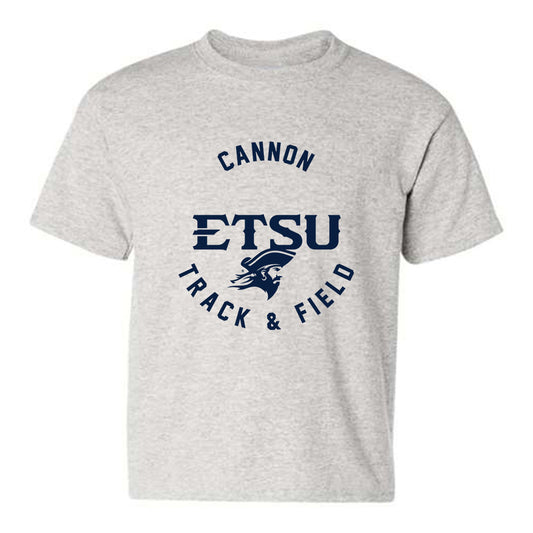 East Tennessee State - NCAA Men's Track & Field : Jake Cannon - Classic Fashion Shersey Youth T-Shirt