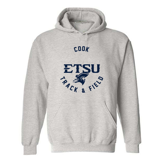 East Tennessee State - NCAA Women's Track & Field : Micailah Cook - Classic Fashion Shersey Hooded Sweatshirt