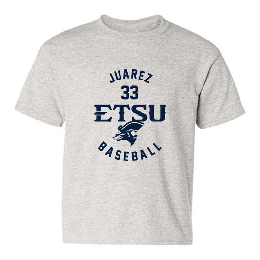 East Tennessee State - NCAA Baseball : Gabe Juarez - Classic Fashion Shersey Youth T-Shirt-0