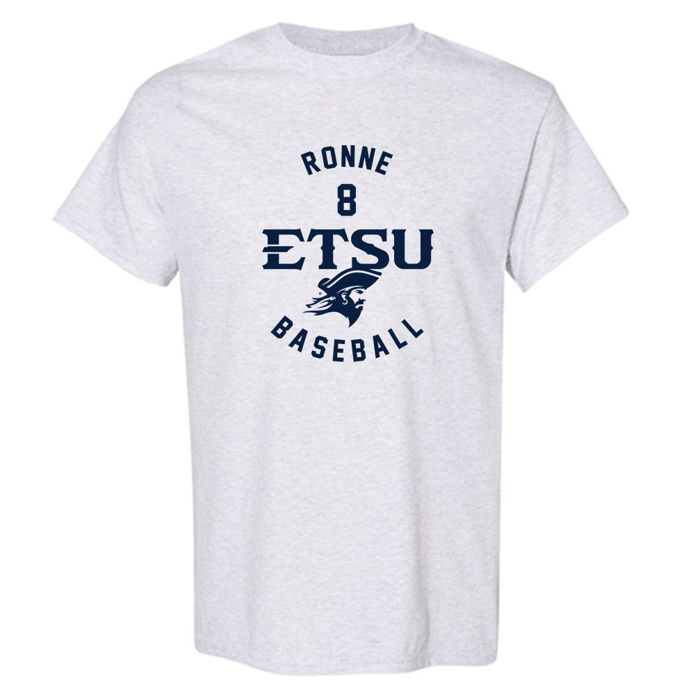 East Tennessee State - NCAA Baseball : Andrew Ronne - Classic Fashion Shersey T-Shirt