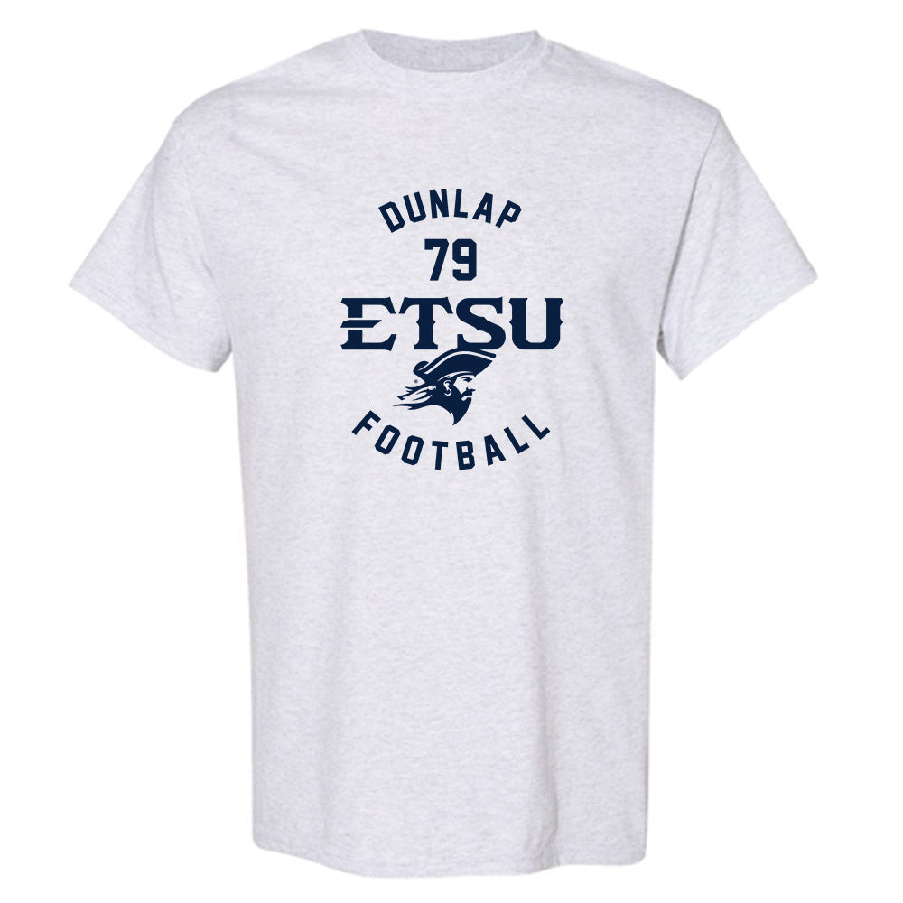 East Tennessee State - NCAA Football : Mitchell Dunlap - Classic Fashion Shersey T-Shirt-0