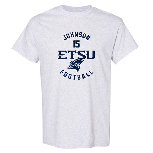 East Tennessee State - NCAA Football : Ewan Johnson - Classic Fashion Shersey T-Shirt
