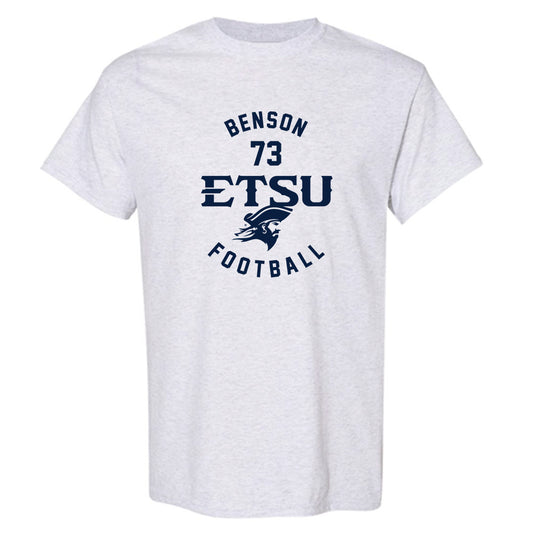 East Tennessee State - NCAA Football : Joshua Benson - Classic Fashion Shersey T-Shirt-0