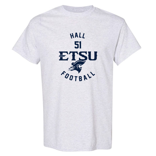 East Tennessee State - NCAA Football : Isaiah Hall - Classic Fashion Shersey T-Shirt-0