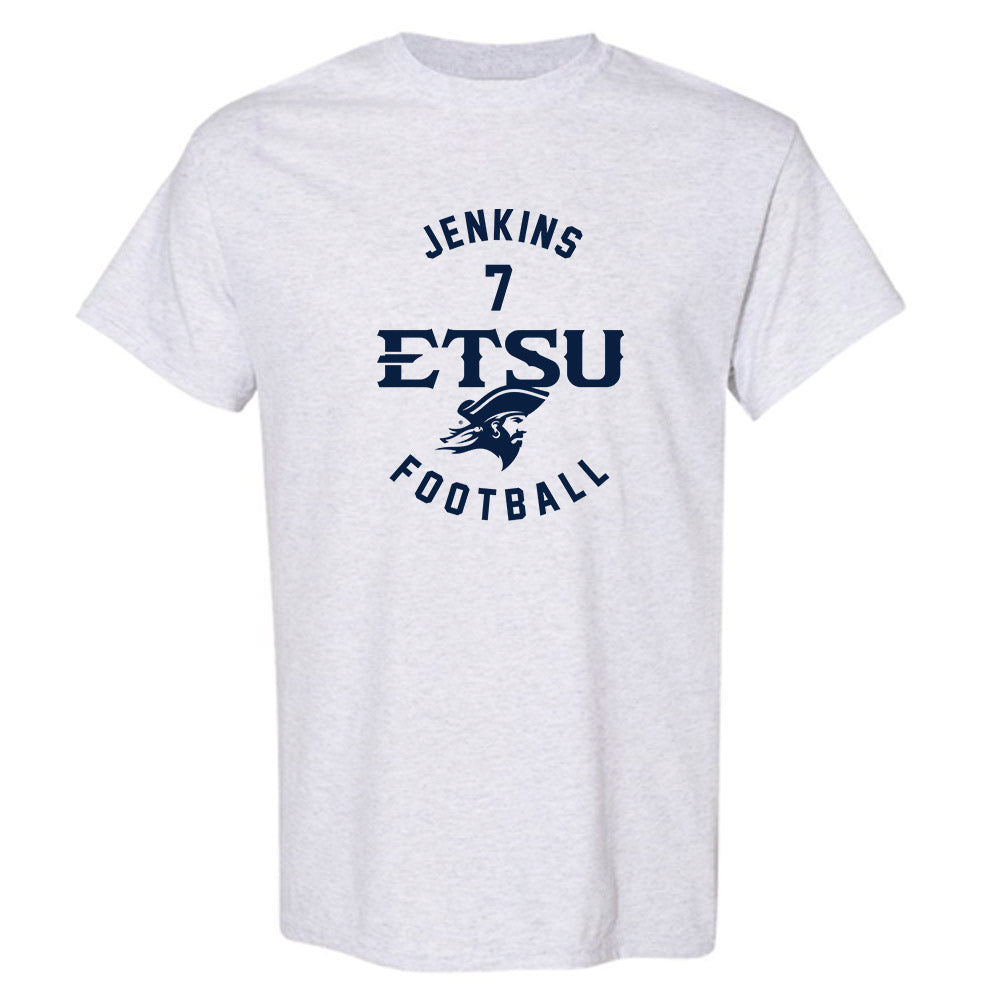 East Tennessee State - NCAA Football : Michael Jenkins - Classic Fashion Shersey T-Shirt