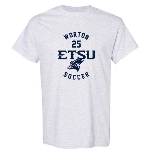 East Tennessee State - NCAA Men's Soccer : Shewit Worton - Classic Fashion Shersey T-Shirt-0