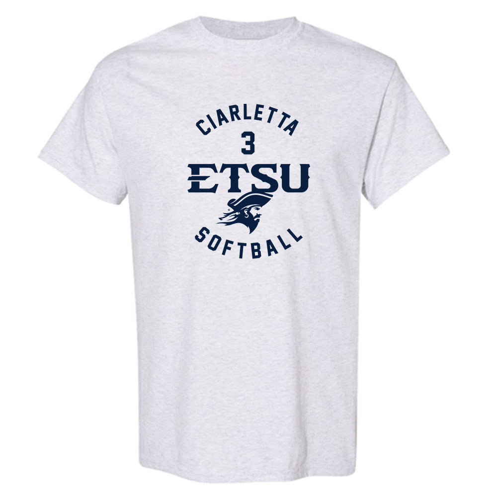 East Tennessee State - NCAA Softball : Kaela Ciarletta - Classic Fashion Shersey T-Shirt