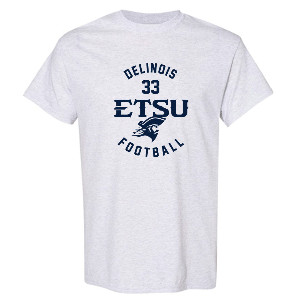 East Tennessee State - NCAA Football : Andrei Delinois - Classic Fashion Shersey T-Shirt-0