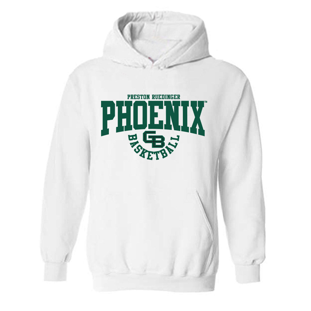 UW Green Bay - NCAA Men's Basketball : Preston Ruedinger - Classic Fashion Shersey Hooded Sweatshirt