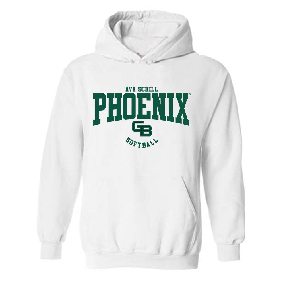 UW Green Bay - NCAA Softball : Ava Schill - Classic Fashion Shersey Hooded Sweatshirt