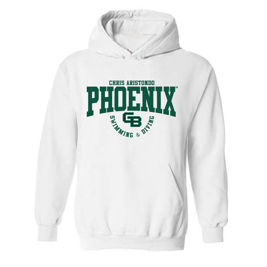 UW Green Bay - NCAA Men's Swimming & Diving : Chris Aristondo - Classic Fashion Shersey Hooded Sweatshirt-0