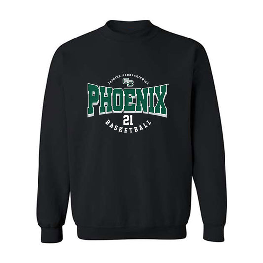 UW Green Bay - NCAA Women's Basketball : Jasmine Kondrakiewicz - Crewneck Sweatshirt Classic Fashion Shersey