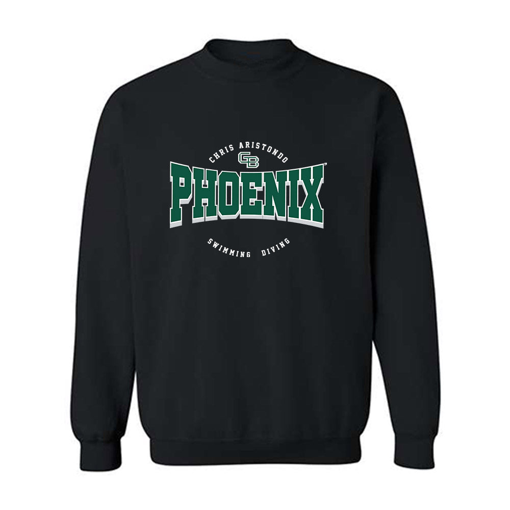 UW Green Bay - NCAA Men's Swimming & Diving : Chris Aristondo - Crewneck Sweatshirt-0