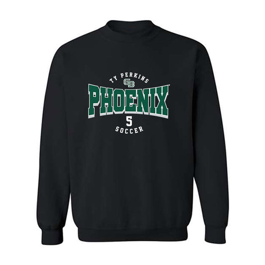 UW Green Bay - NCAA Men's Soccer : Ty Perkins - Crewneck Sweatshirt-0