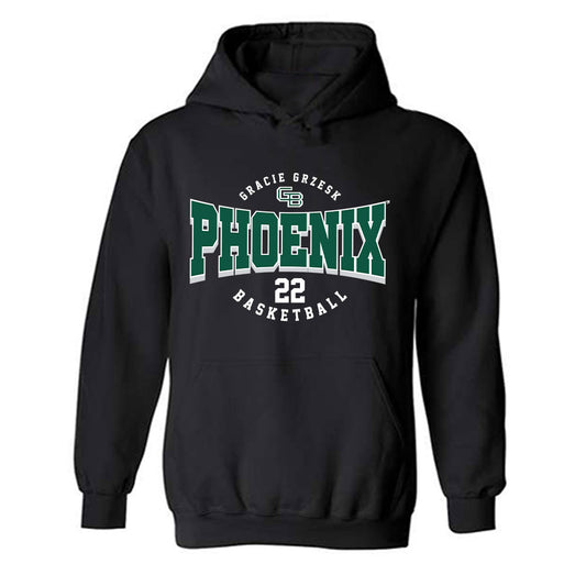 UW Green Bay - NCAA Women's Basketball : Gracie Grzesk - Hooded Sweatshirt-0