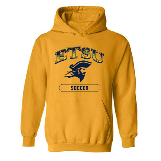 East Tennessee State - NCAA Men's Soccer : Matias Delellis - Classic Fashion Shersey Hooded Sweatshirt