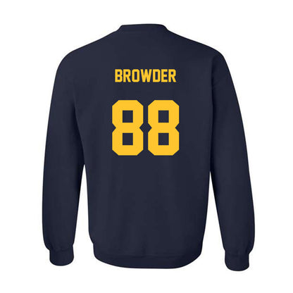 East Tennessee State - NCAA Football : Charlie Browder - Classic Shersey Crewneck Sweatshirt-1