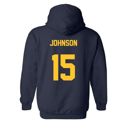 East Tennessee State - NCAA Football : Ewan Johnson - Classic Shersey Hooded Sweatshirt