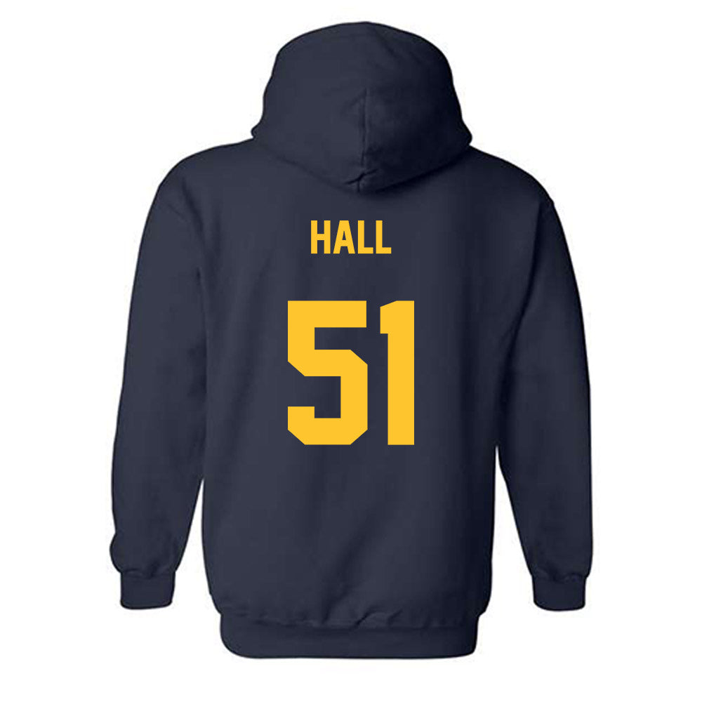East Tennessee State - NCAA Football : Isaiah Hall - Classic Shersey Hooded Sweatshirt-1