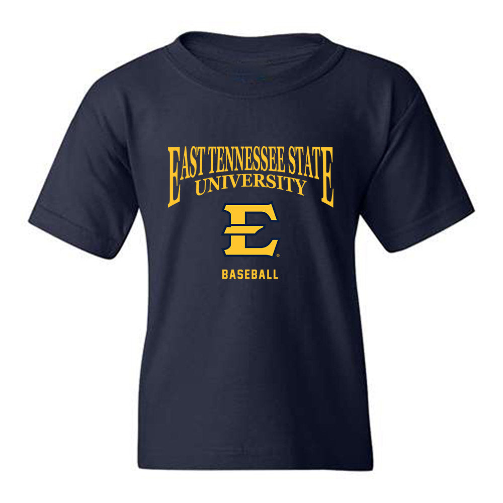 East Tennessee State - NCAA Baseball : Carter Oliff - Classic Shersey Youth T-Shirt-0