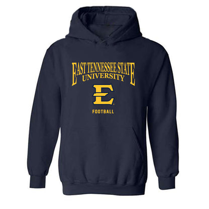 East Tennessee State - NCAA Football : Drew Francis - Classic Shersey Hooded Sweatshirt-0