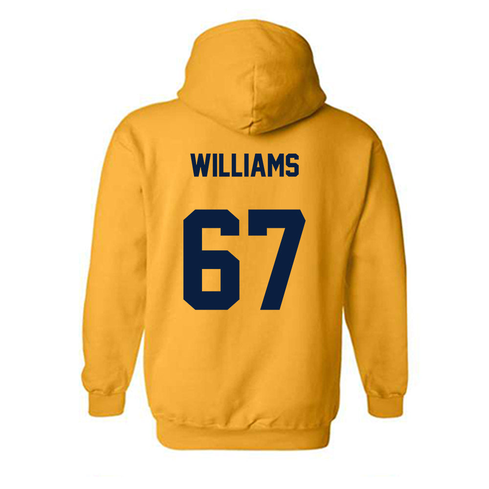 East Tennessee State - NCAA Football : Seth Williams - Classic Shersey Hooded Sweatshirt-1
