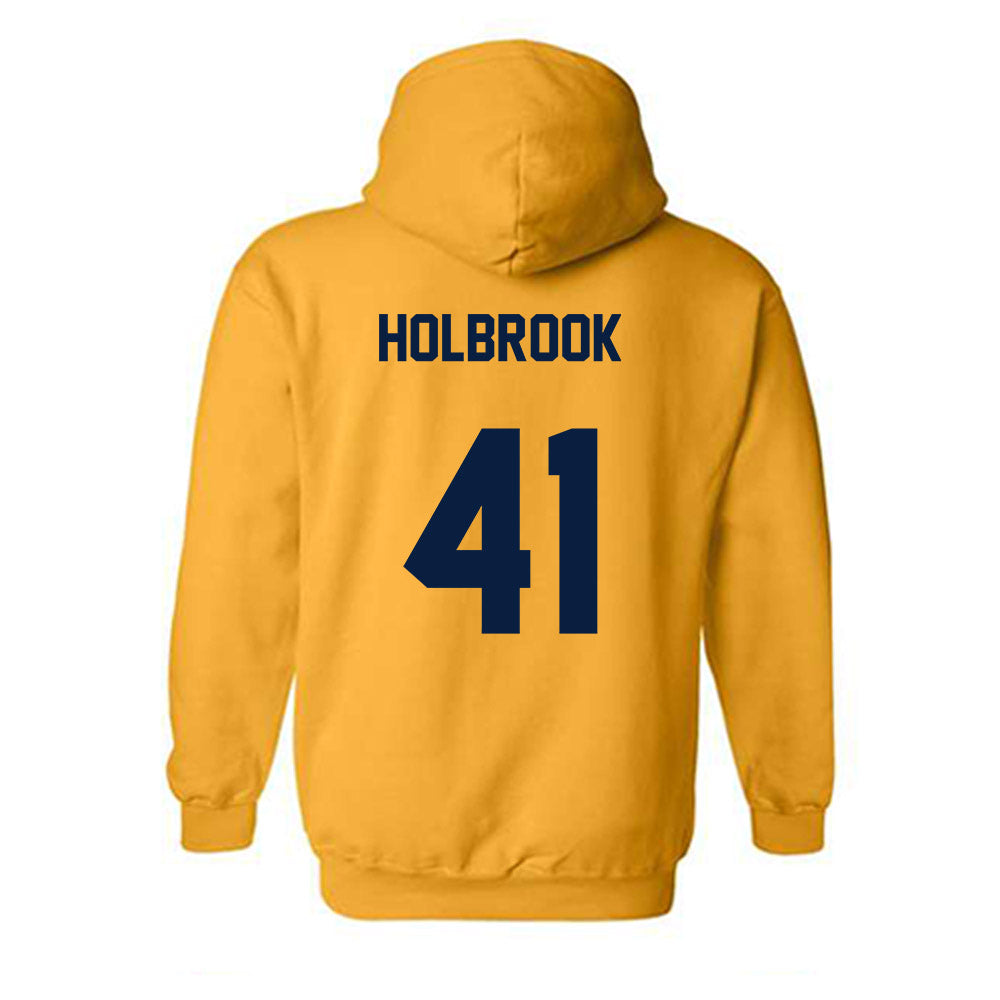 East Tennessee State - NCAA Football : Nathan Holbrook - Classic Shersey Hooded Sweatshirt-1
