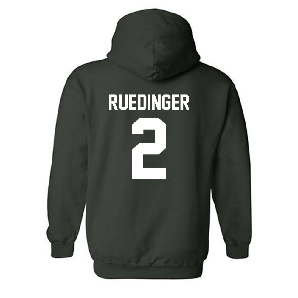 UW Green Bay - NCAA Men's Basketball : Preston Ruedinger - Classic Shersey Hooded Sweatshirt