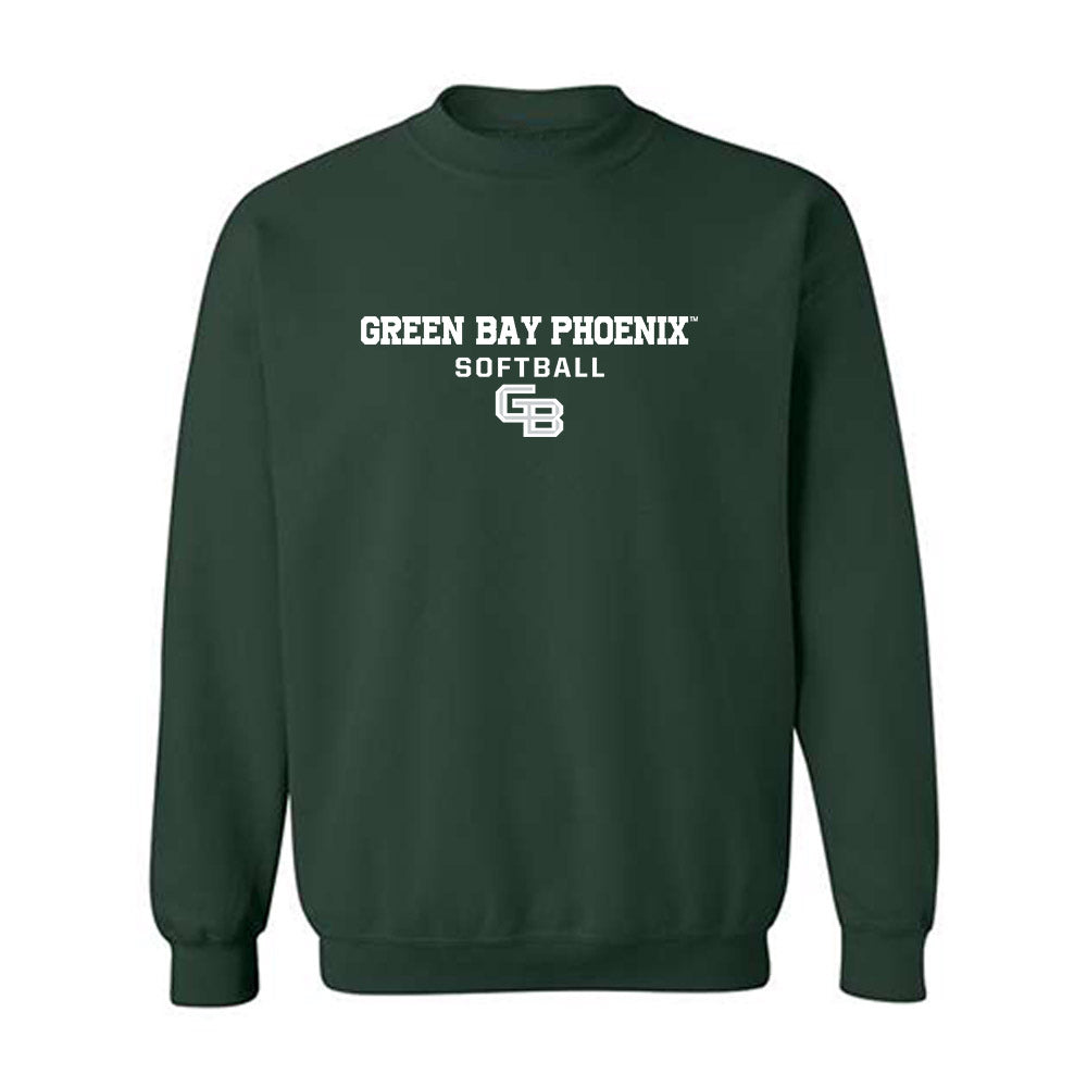 UW Green Bay - NCAA Softball : Ava Schill - Classic Shersey Crewneck Sweatshirt