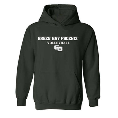 UW Green Bay - NCAA Women's Volleyball : Danilynn Schell - Classic Shersey Hooded Sweatshirt