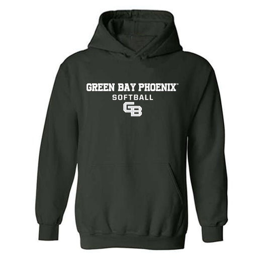 UW Green Bay - NCAA Softball : Sidney LaMotte - Classic Shersey Hooded Sweatshirt