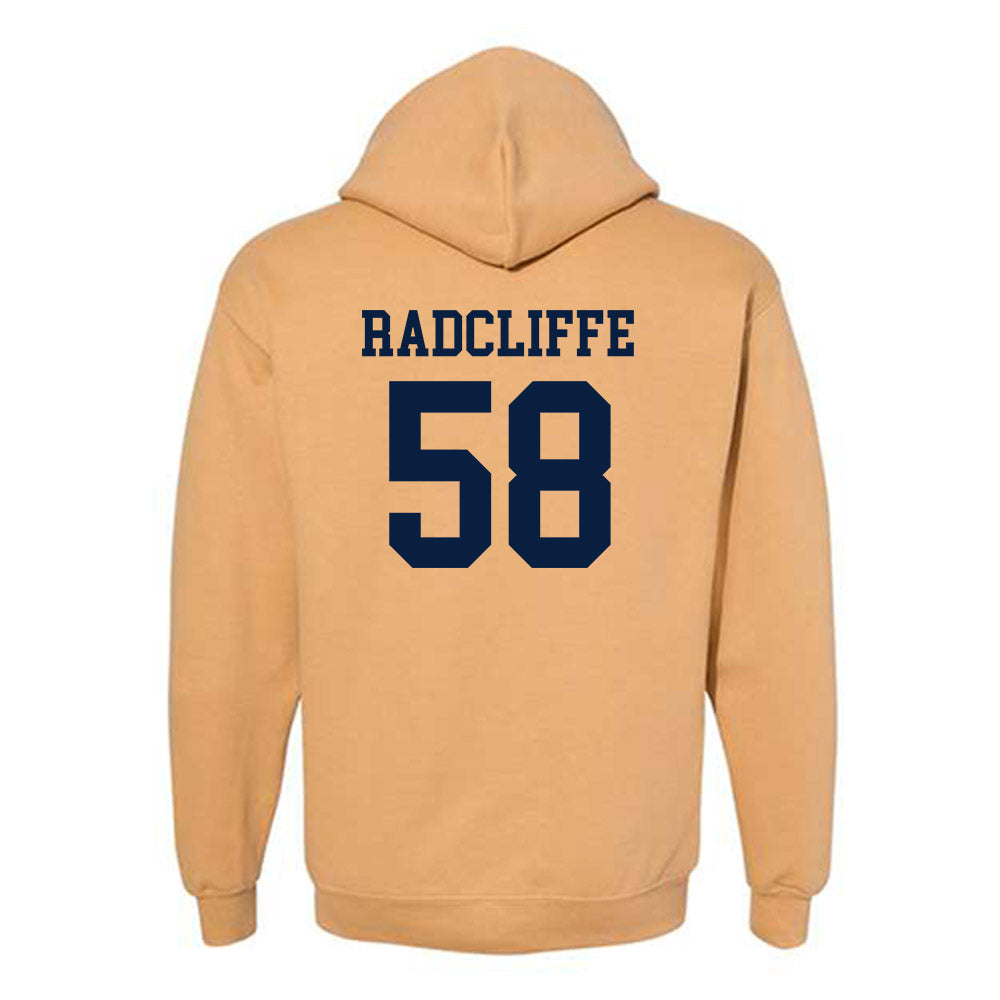 East Tennessee State - NCAA Football : Maddox Radcliffe - Classic Shersey Hooded Sweatshirt-1
