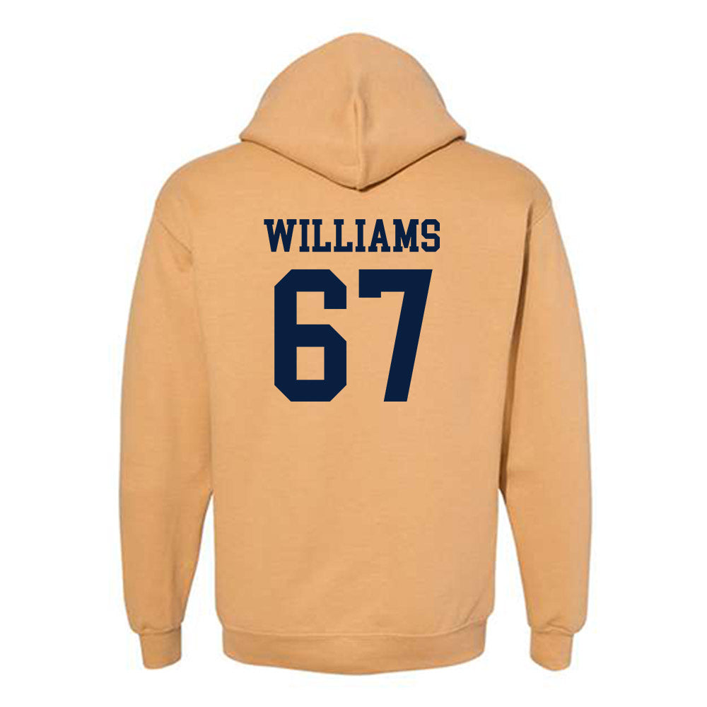 East Tennessee State - NCAA Football : Seth Williams - Classic Shersey Hooded Sweatshirt-1
