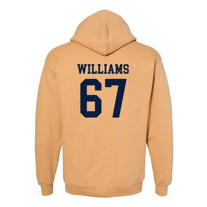 East Tennessee State - NCAA Football : Seth Williams - Classic Shersey Hooded Sweatshirt-1