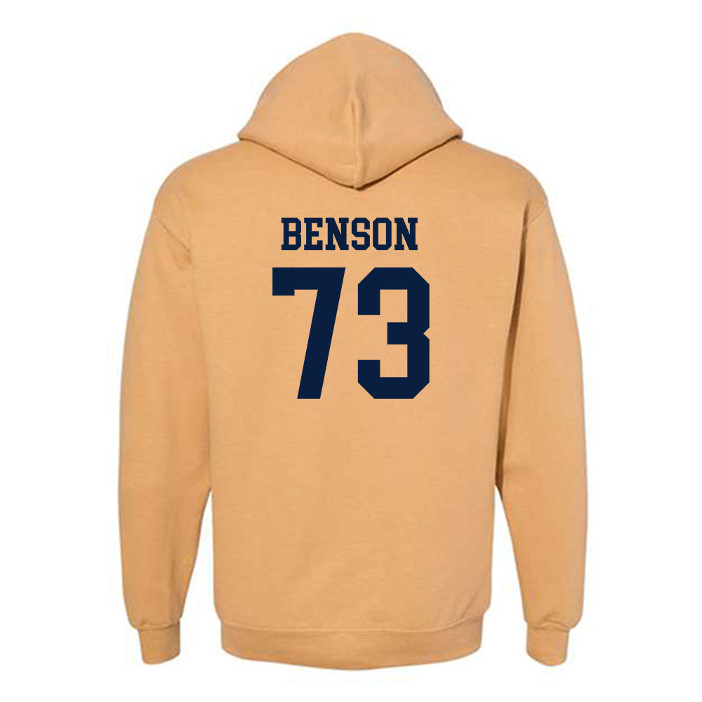 East Tennessee State - NCAA Football : Joshua Benson - Classic Shersey Hooded Sweatshirt-1