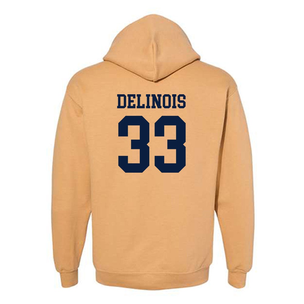 East Tennessee State - NCAA Football : Andrei Delinois - Classic Shersey Hooded Sweatshirt-1