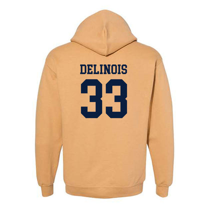 East Tennessee State - NCAA Football : Andrei Delinois - Classic Shersey Hooded Sweatshirt-1