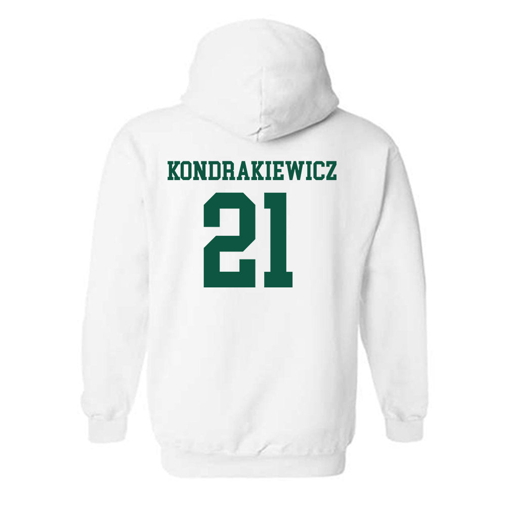 UW Green Bay - NCAA Women's Basketball : Jasmine Kondrakiewicz - Hooded Sweatshirt Classic Shersey