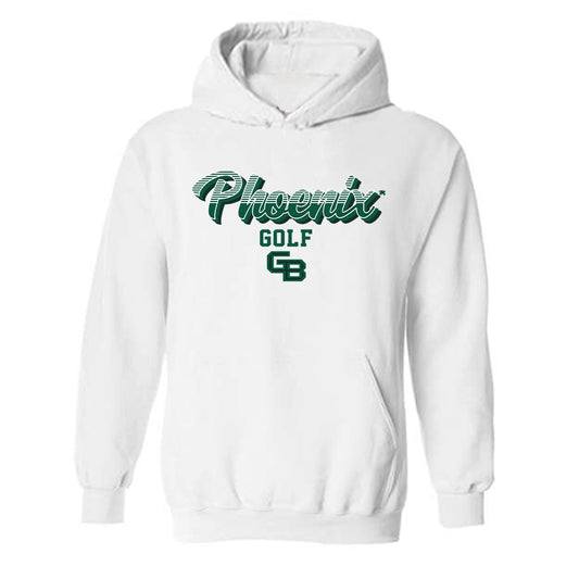 UW Green Bay - NCAA Women's Golf : Pink Mangan - Classic Shersey Hooded Sweatshirt-0