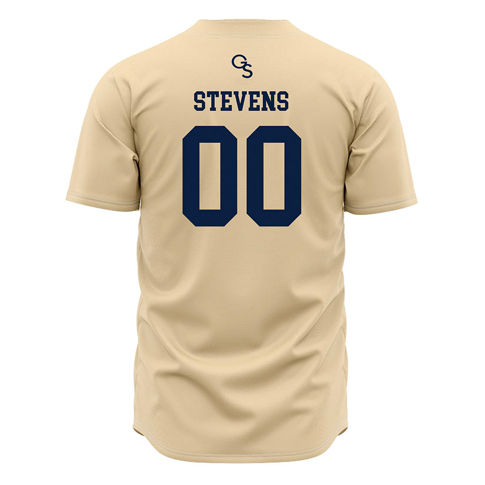 Georgia Southern - NCAA Baseball : Julian Stevens - Cream Jersey-1