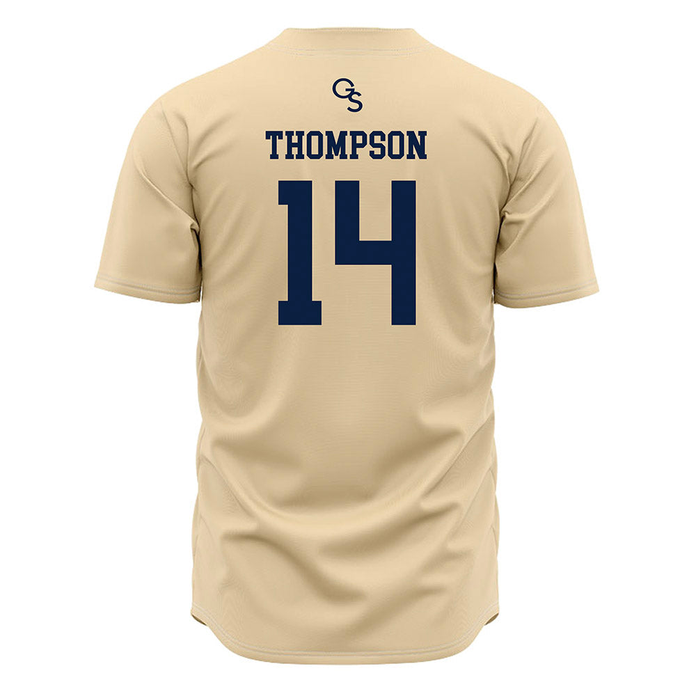 Georgia Southern - NCAA Baseball : Kaden Thompson - Cream Jersey-1