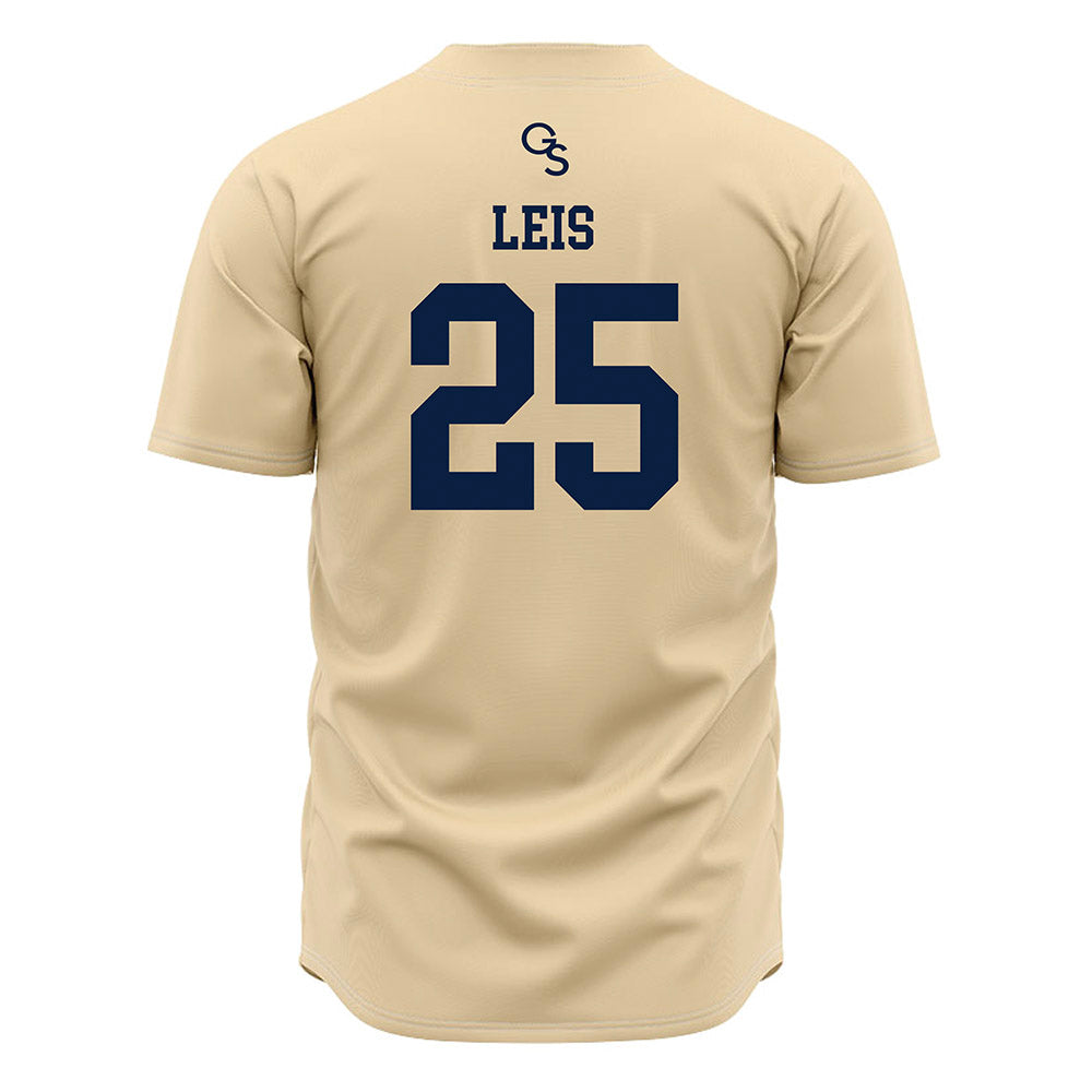 Georgia Southern - NCAA Baseball : Sammy Leis - Cream Jersey-1