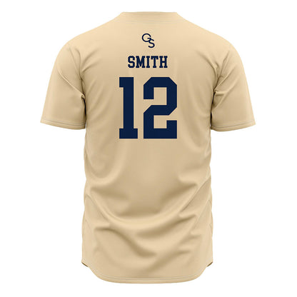 Georgia Southern - NCAA Baseball : Sean Smith - Cream Jersey-1