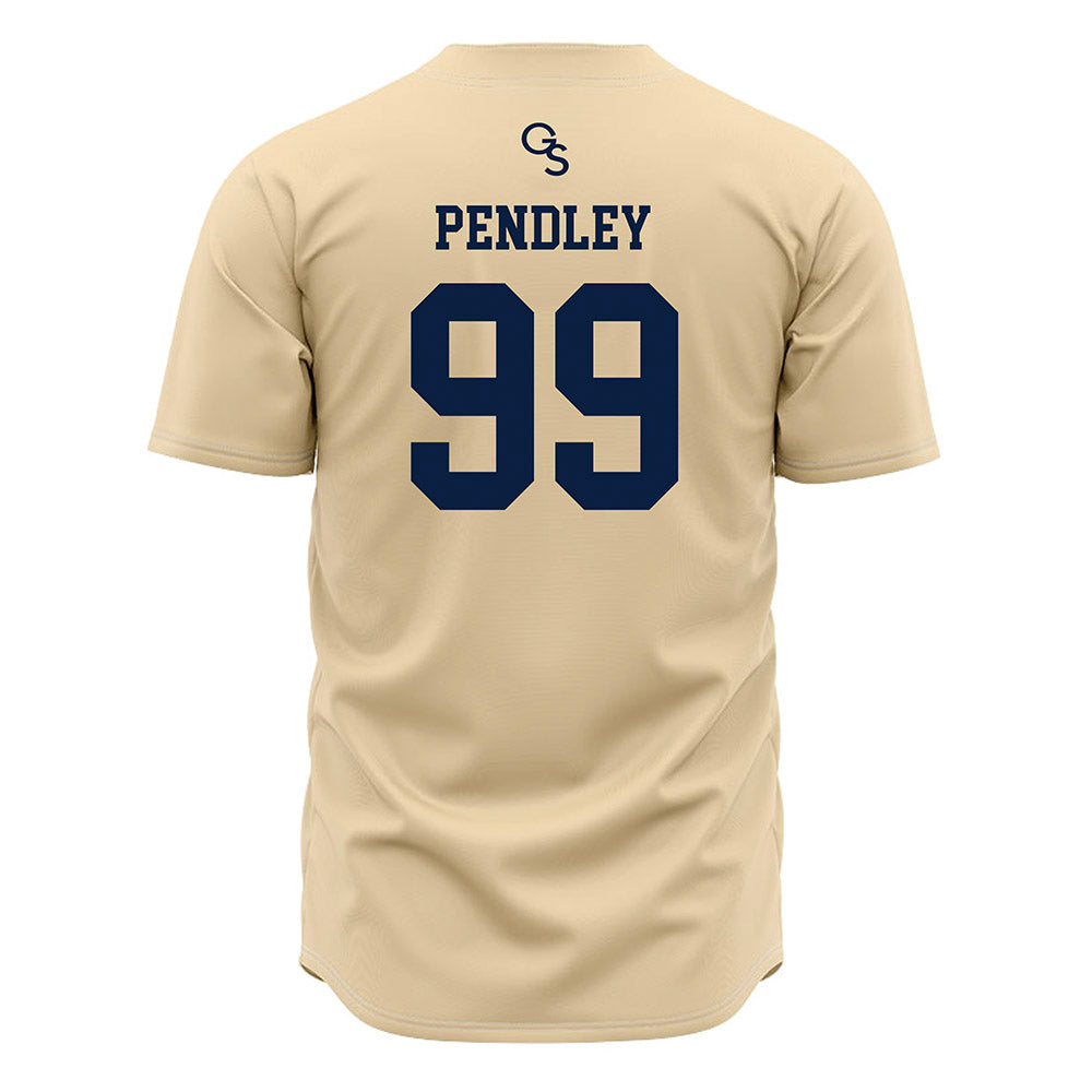 Georgia Southern - NCAA Baseball : Brady Pendley - Cream Jersey-1