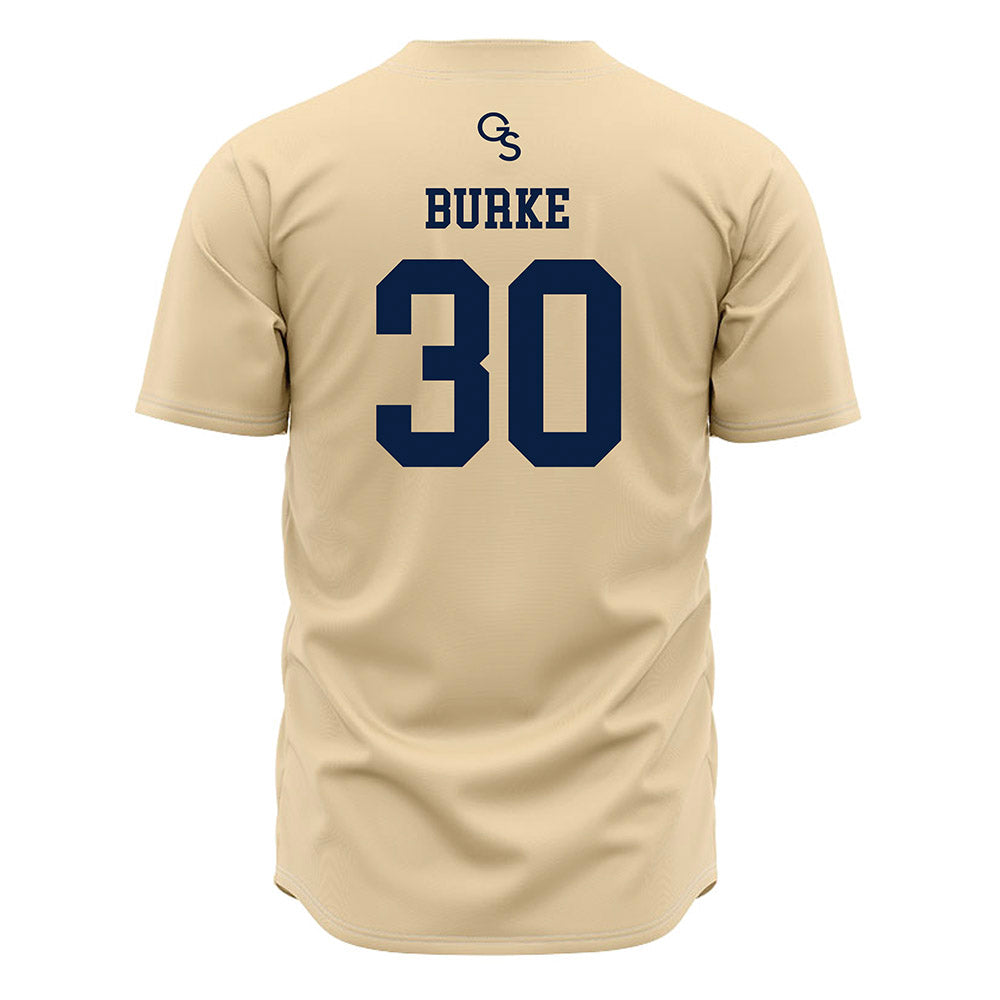 Georgia Southern - NCAA Baseball : Thomas Burke - Cream Jersey-1